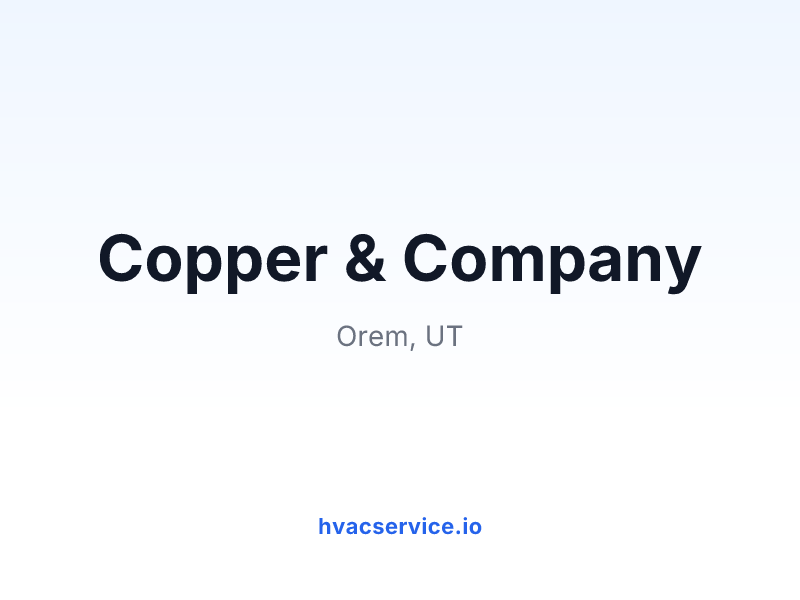 Copper & Company