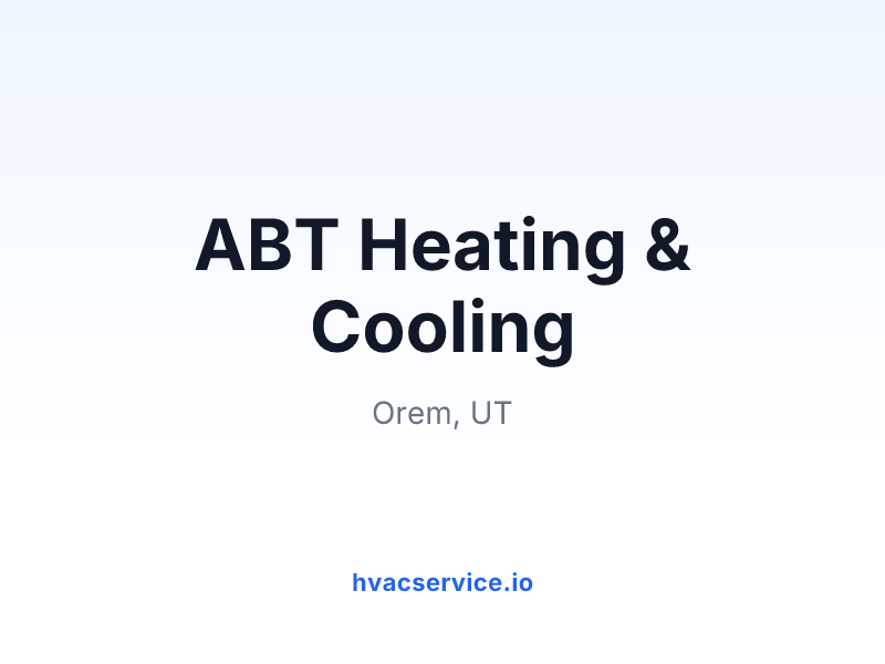 ABT Heating & Cooling