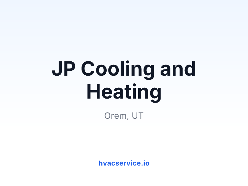 JP Cooling and Heating