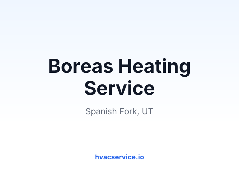 Boreas Heating Service