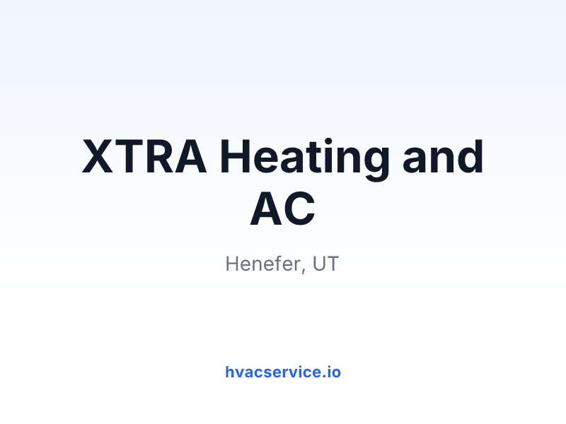 XTRA Heating and AC