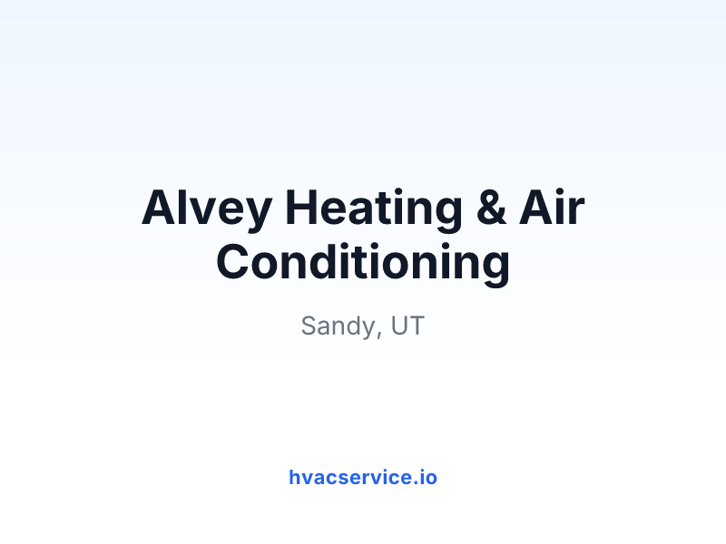Alvey Heating & Air Conditioning