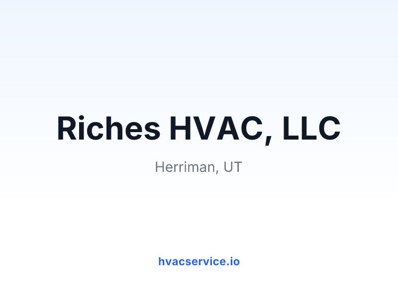 Riches HVAC, LLC