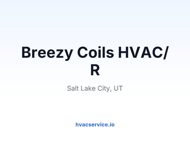 Breezy Coils HVAC/R