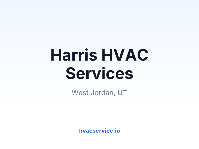 Harris HVAC Services