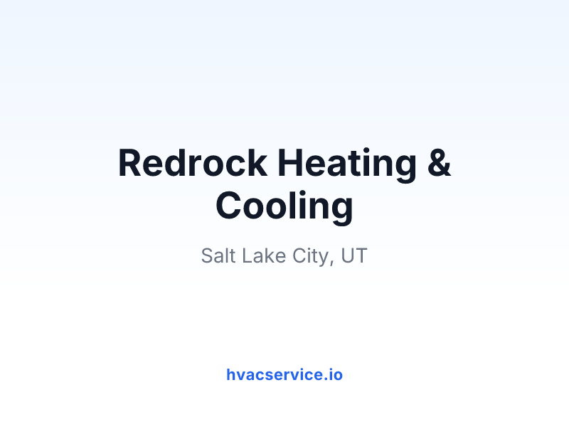 Redrock Heating & Cooling