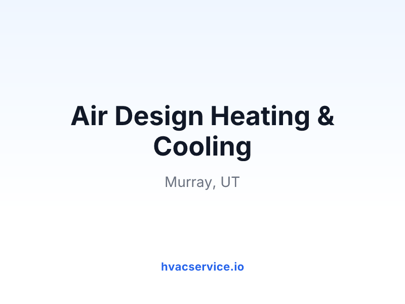 Air Design Heating & Cooling