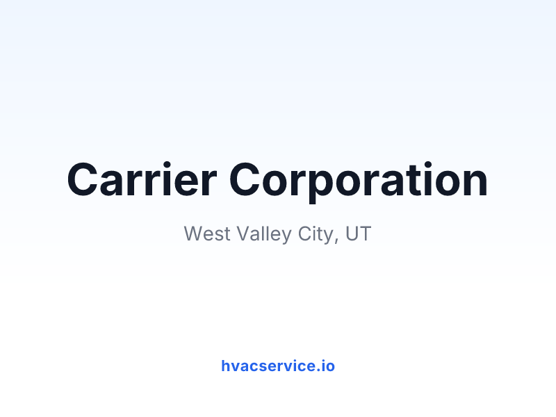 Carrier Corporation