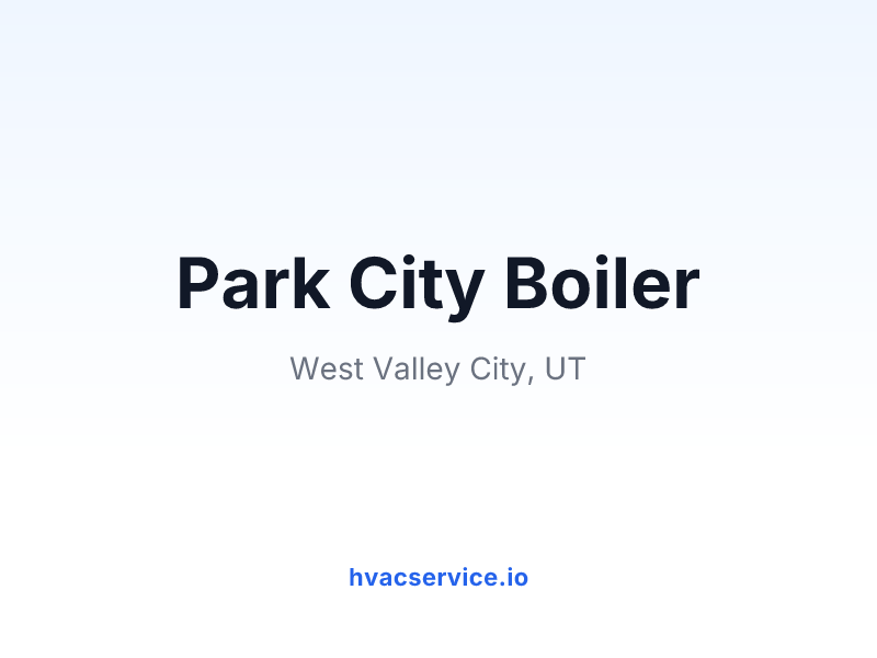 Park City Boiler