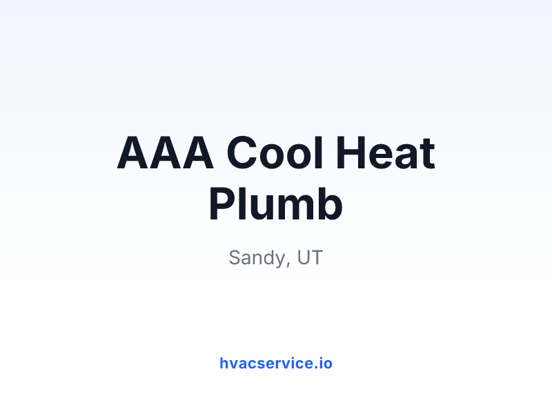 AAA Cool Heat Plumb
