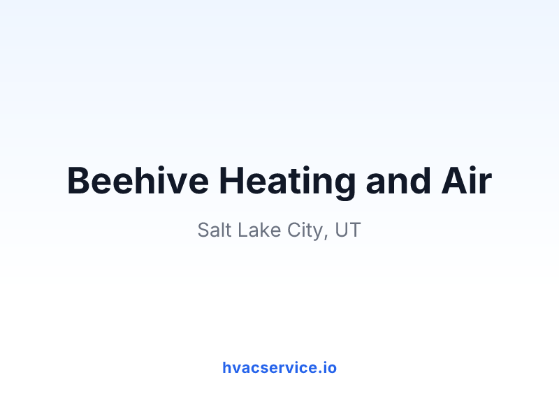 Beehive Heating and Air