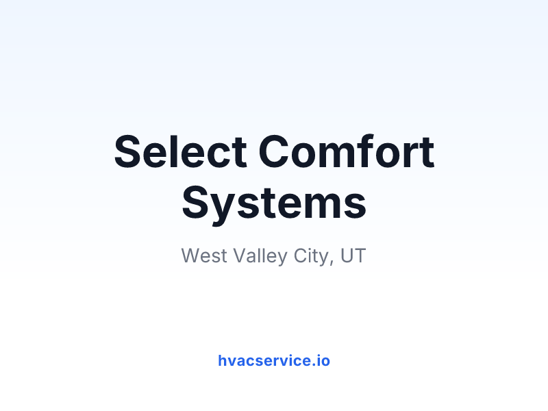 Select Comfort Systems