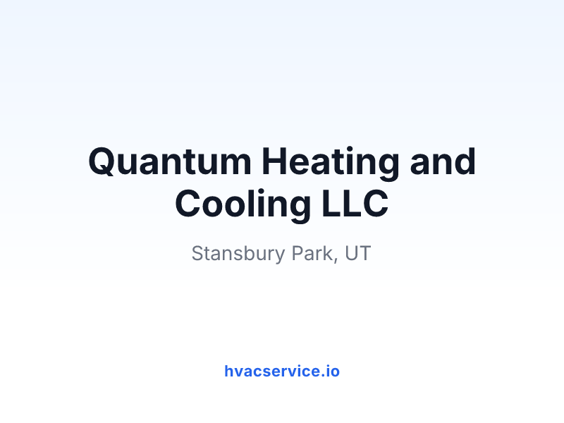 Quantum Heating and Cooling LLC