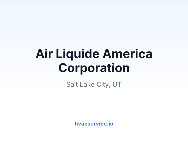 Air Liquide America Corporation