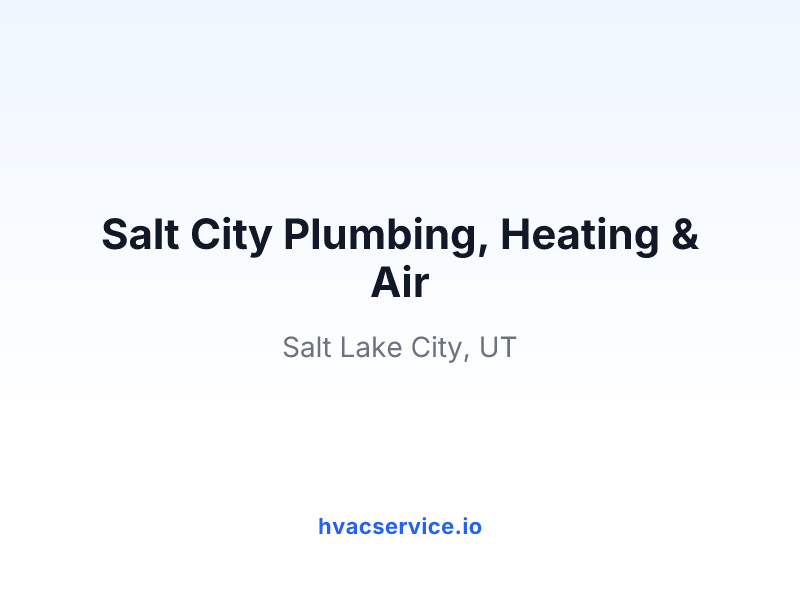 Salt City Plumbing, Heating & Air