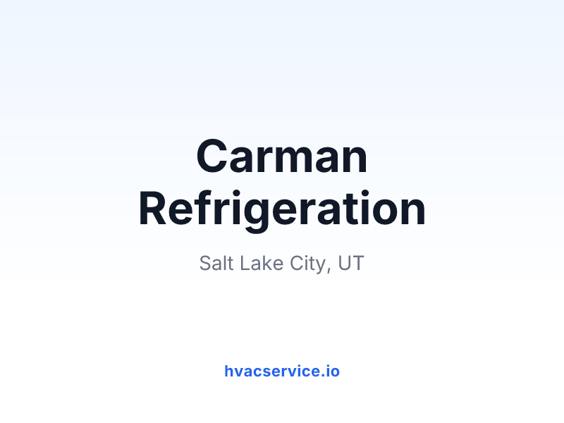 Carman Refrigeration