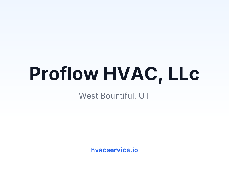 Proflow HVAC, LLc