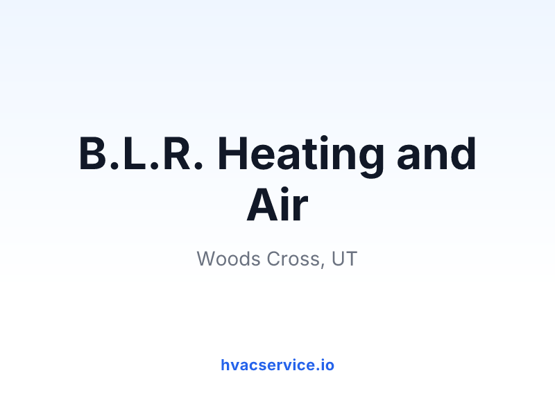 B.L.R. Heating and Air