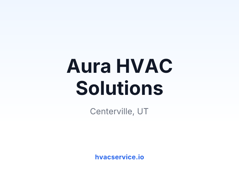 Aura HVAC Solutions