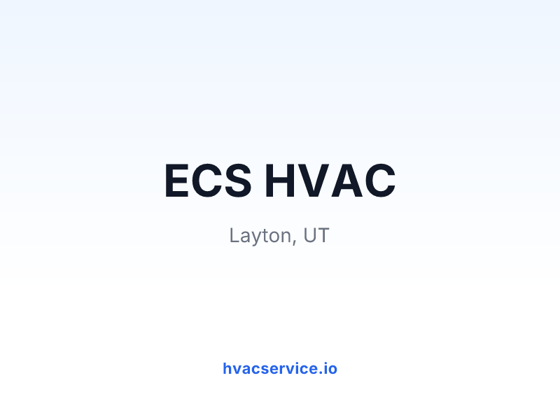 ECS HVAC