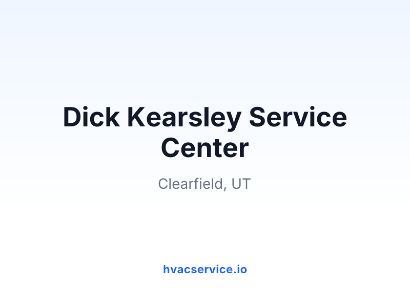 Dick Kearsley Service Center
