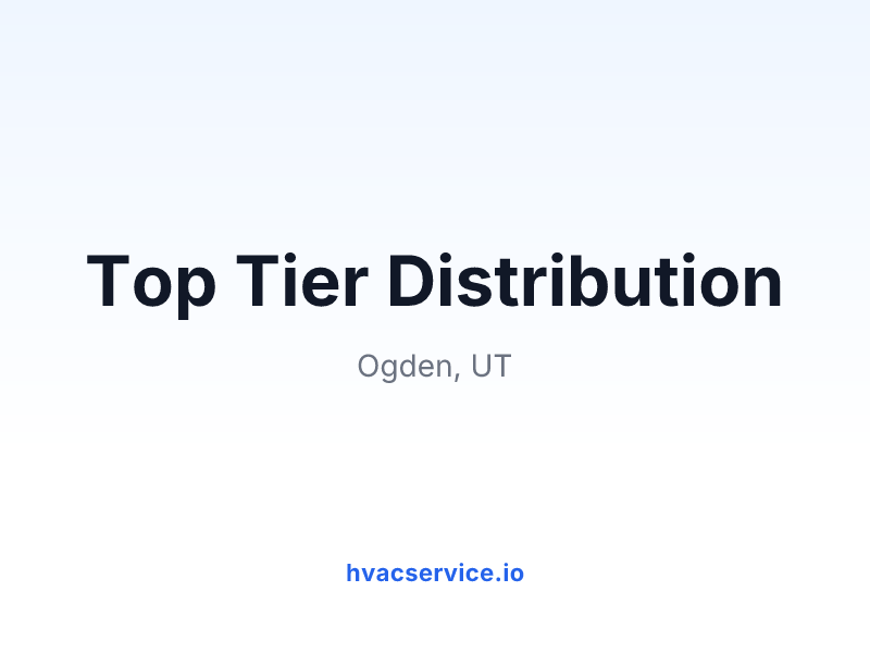 Top Tier Distribution