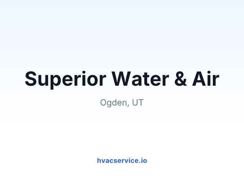 Superior Water & Air