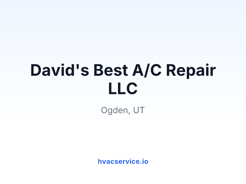 David's Best A/C Repair LLC