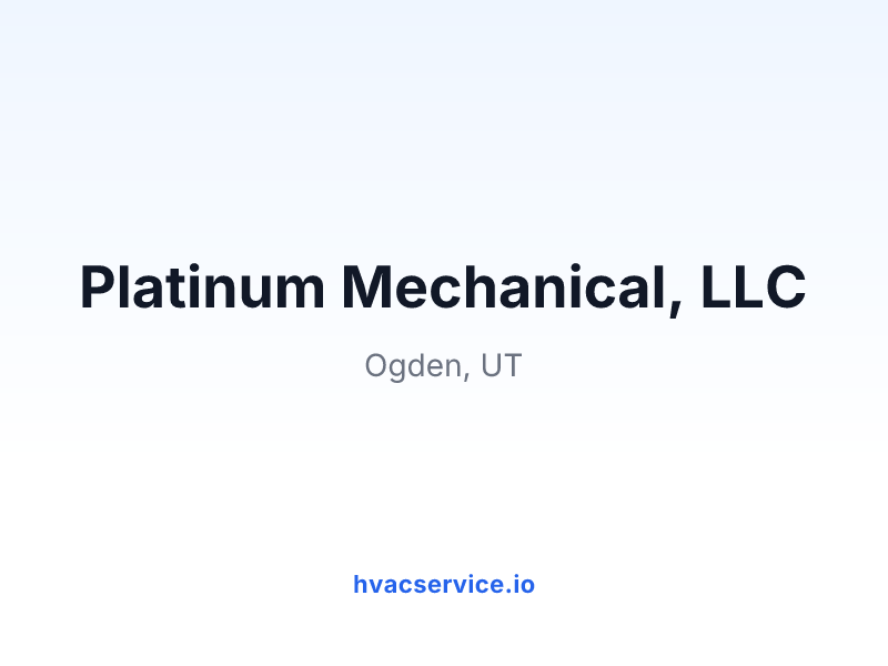 Platinum Mechanical, LLC