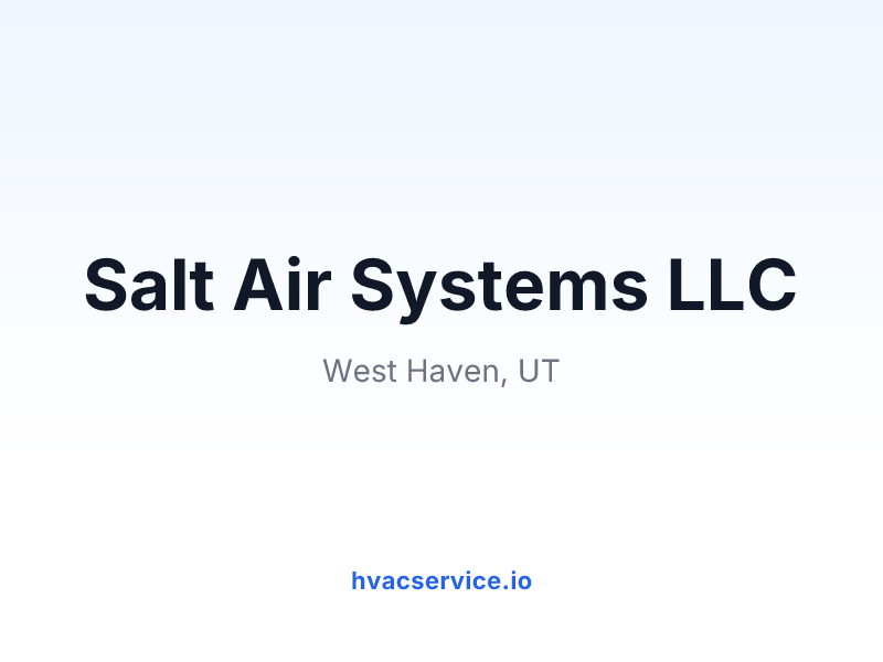 Salt Air Systems LLC