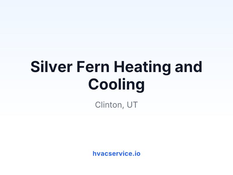 Silver Fern Heating and Cooling