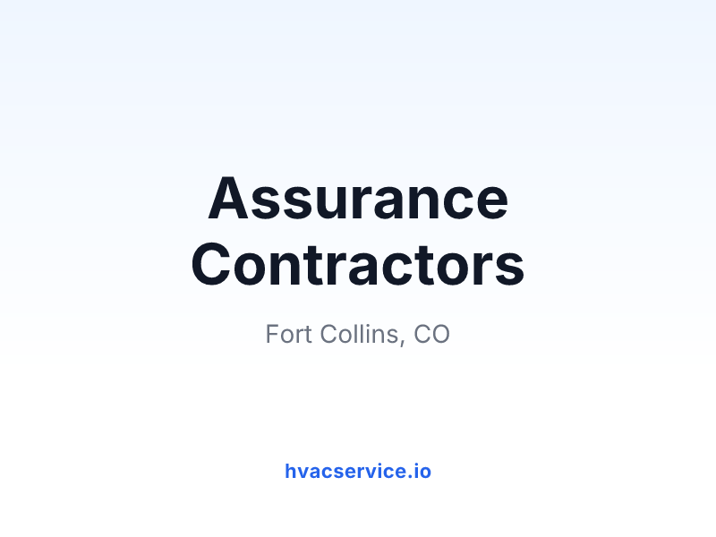 Assurance Contractors