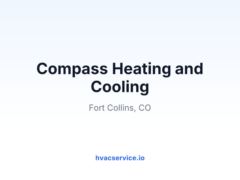 Compass Heating and Cooling