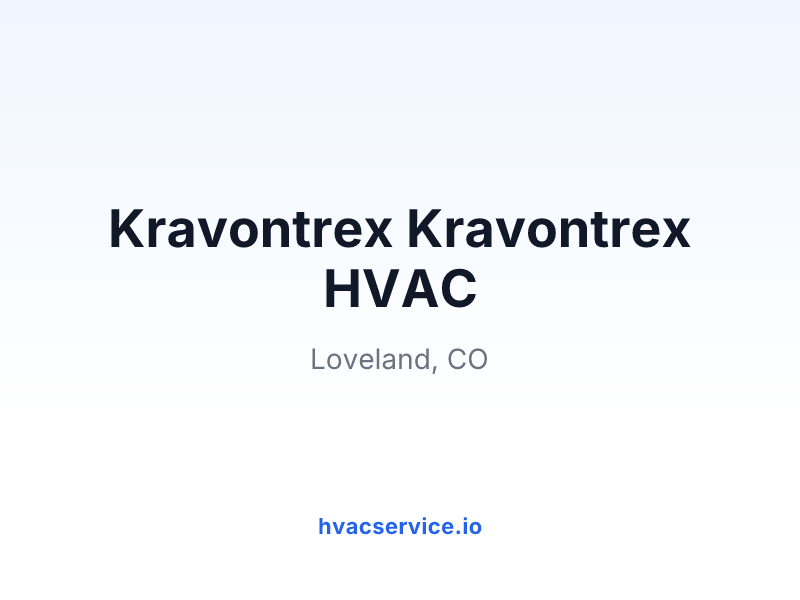 Kravontrex Kravontrex HVAC