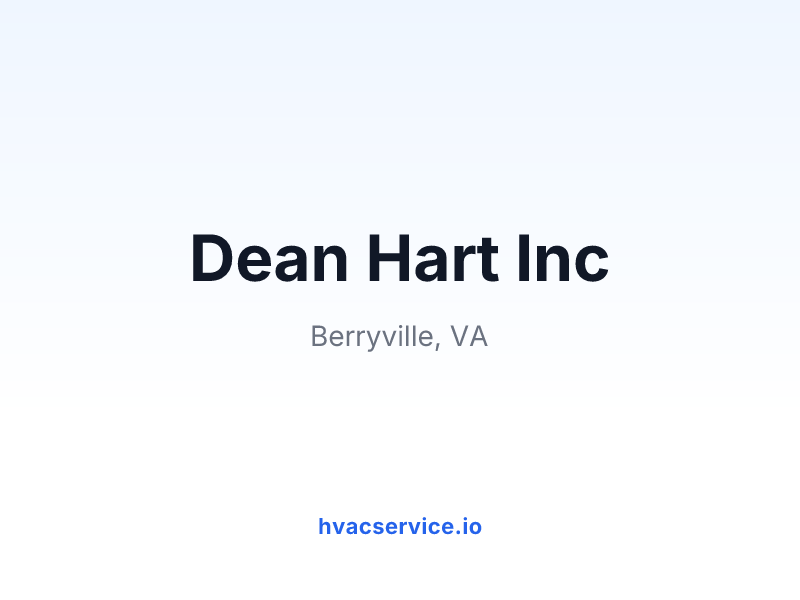 Dean Hart Inc
