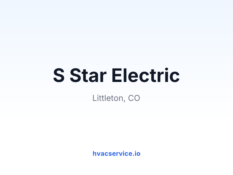 S Star Electric