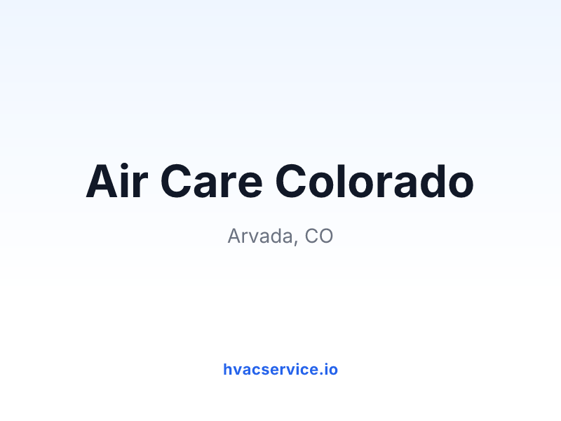 Air Care Colorado