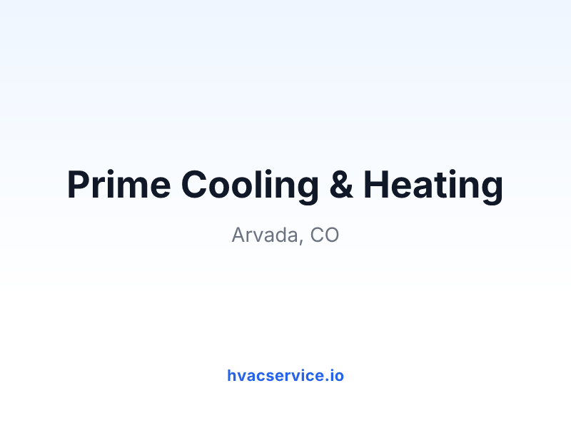 Prime Cooling & Heating
