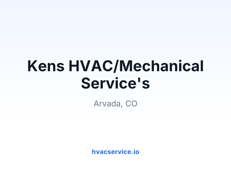 Kens HVAC/Mechanical Service's