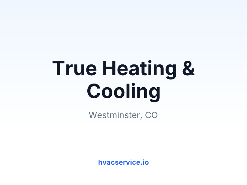 True Heating & Cooling