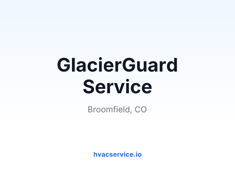 GlacierGuard Service