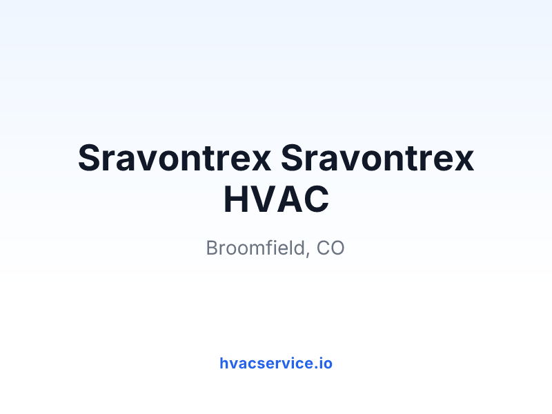 Sravontrex Sravontrex HVAC