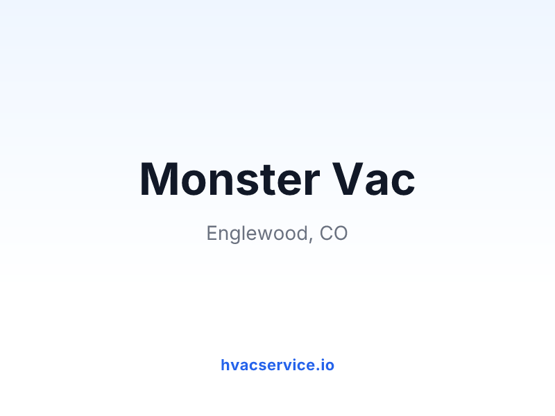 Monster Vac