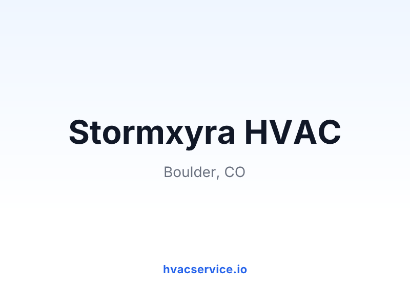 Stormxyra HVAC
