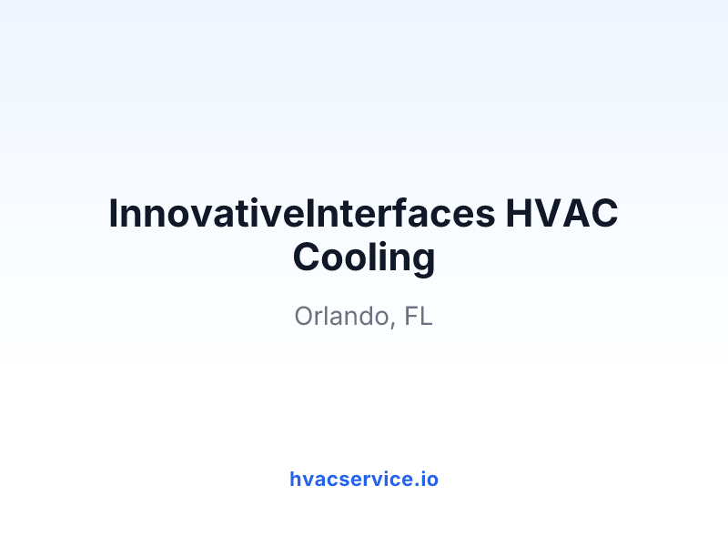 InnovativeInterfaces HVAC Cooling