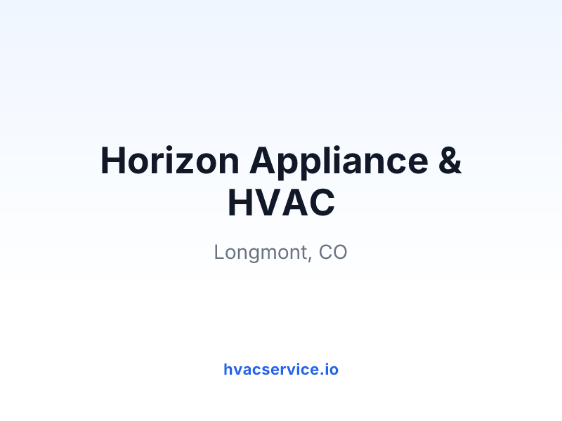 Horizon Appliance & HVAC