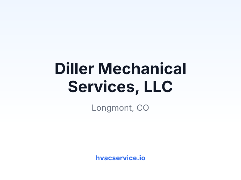 Diller Mechanical Services, LLC