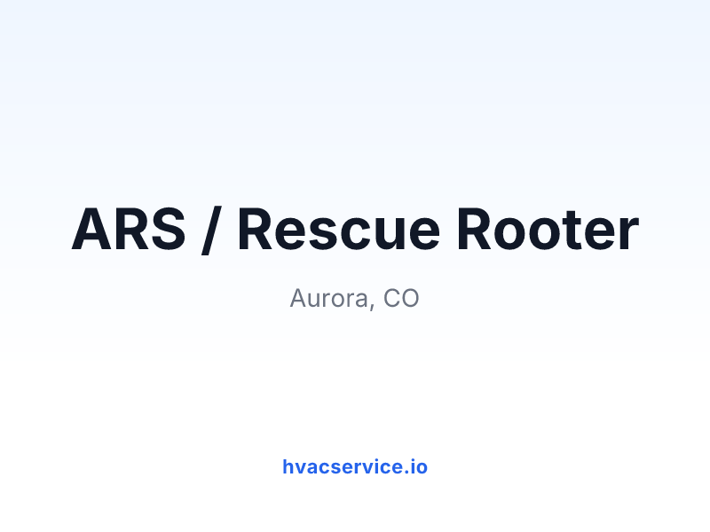 ARS / Rescue Rooter