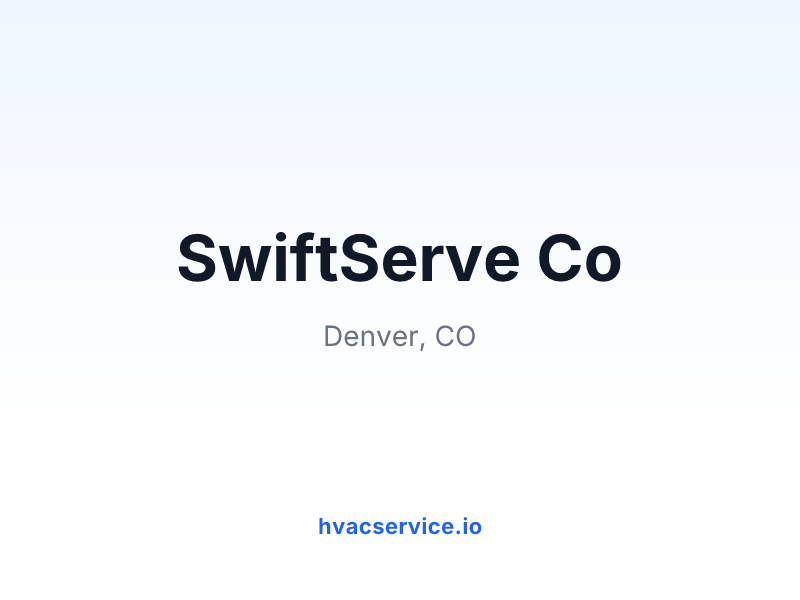 SwiftServe Co