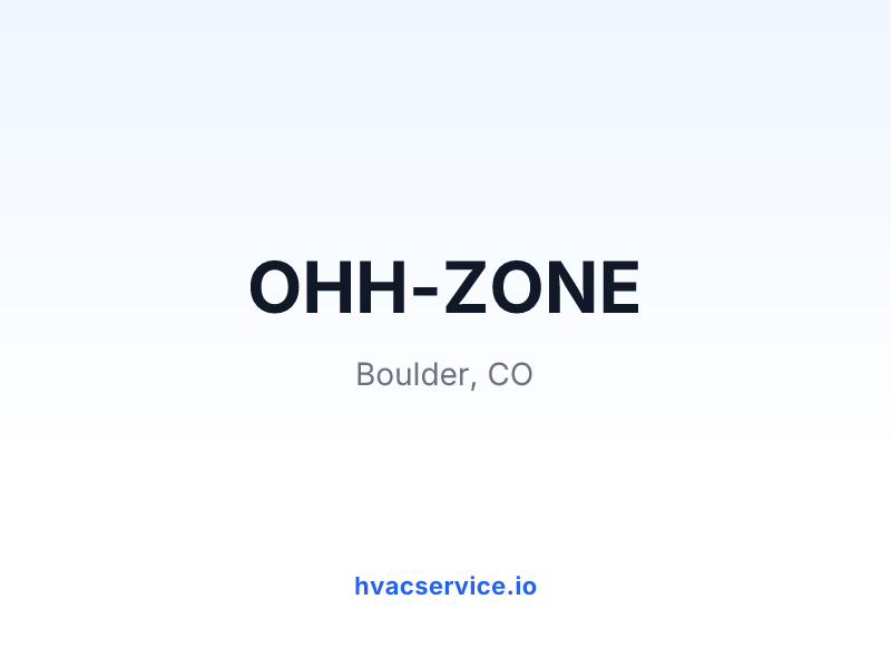 OHH-ZONE